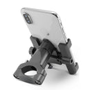 ROCKBROS D-S101 Aluminum Alloy 4.5-6.8in Phone Holder Adjustable Phone Clip Stand Shockproof Phone Bracket Cycling