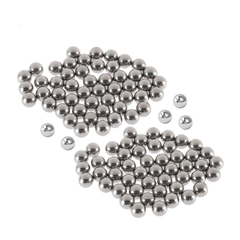 KALOAD 100pcs 10mm Steel Balls Professional Steel Bearing Balls Shooting Ammo Bullet Gun Accessories