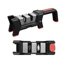 NAERSI Folding Multifunction Kitchen Knife Sharpener 5Sec Fast Sharp Gold Steel Sand Ceramic Whetstone Sharpen Stone