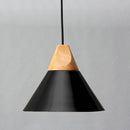 Diameter 25CM Modern Wooden Pendant Ceiling Hanging Lamp Chandelier Kitchen Light Fixture