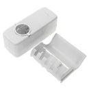 Auto Automatic Toothpaste Dispenser Squeezer +5 Toothbrush Holder Set Wall Mount Stand