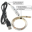 50cm/100cm/150cm/200cm LED 5050 Waterproof IP65 RGB USB LED Strip Light DC 5V
