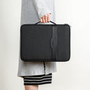 BUBM 35.5x3x26cm Laptop Storage Bag Waterproof Document Book Handbag Briefcase Outdoor Travel