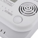 LCD Display Carbon Monoxide Detector CO Tester Gas Sensor Alarm Kitchen Bathroom