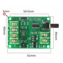 3pcs 5V-12V DC Brushless Motor Driver Board Controller For Hard Drive Motor 3/4 Wire