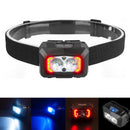 XANES 1200LM HeadLamp Lithium Ion Battery 6 Modes USB Charge Waterproof Outdoor For Xiaomi M365 Electric Scooter Motorcycle E-bike Bike Bicycle Cycling Camping Running Hiking Flashlight