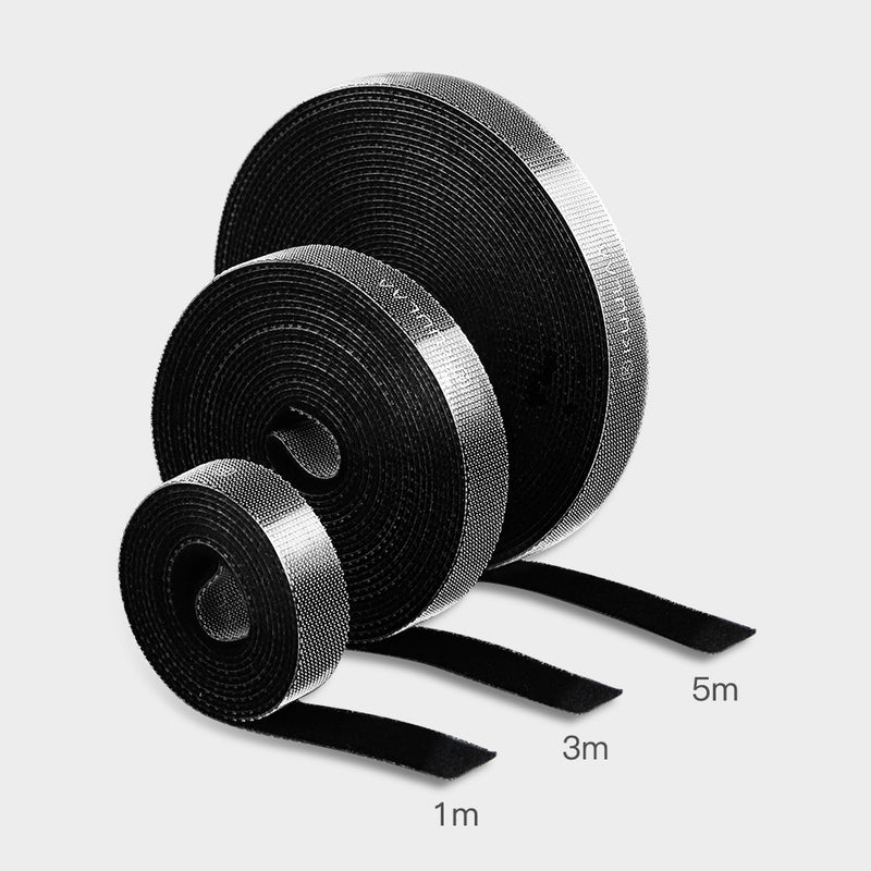 KUULAA 1m 3m 5m Strong Adhesive Cuttable Cable Management Winder Wire Organizer Phone Earphone Line Protector