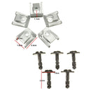 5Sets Engine Gear Box Transmission Cover Clips Fasteners Clamps For BMW E39 7 E38