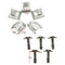 5Sets Engine Gear Box Transmission Cover Clips Fasteners Clamps For BMW E39 7 E38