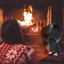 IPRee 4 Blades Stove Fan Heat Powered Wood Burner Fireplace Fan 150-180CFM 60-400C
