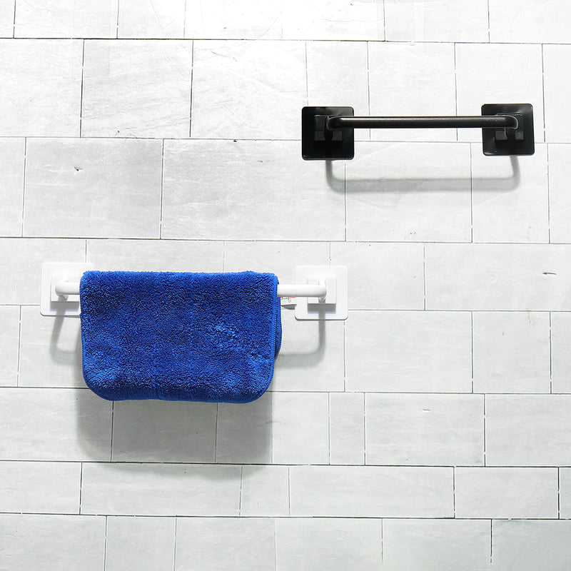 Wall Self-adhesive Bathroom Towel Hanging Organizer Storage Rack Home Kitchen
