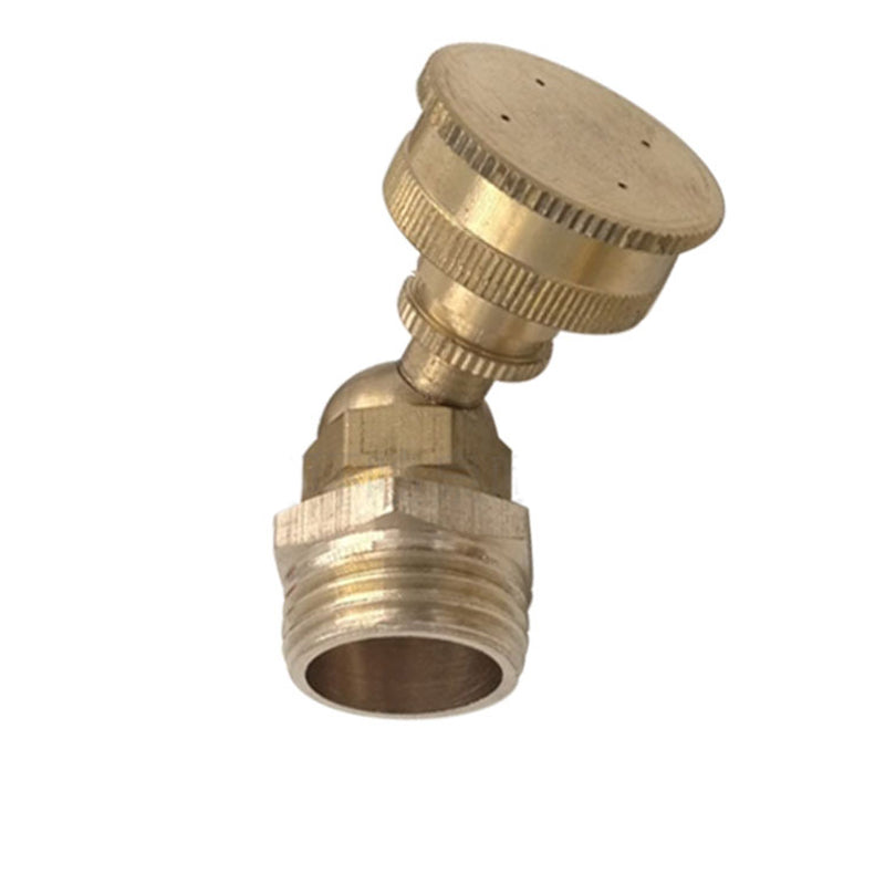4 Eye Brass Spray Nozzle Garden Sprinklers Irrigation Fitting Replacement Accessories