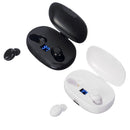 Dual Digital Display True Wireless Headset Button Touch bluetooth 5.0 Earphone with Portable Charging Box