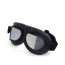Angled Retro Vintage Motorcycle Helmet Eyewear Goggles Riding Glasses Windproof Waterproof