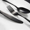 KCASA Stainless Steel Black Gold Flatware Dinnerware Cutlery Fork Knife & Spoons Tableware Set
