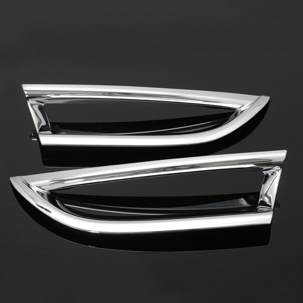 2pcs Chrome Rear Tail Light Trim Decoration Cover For Honda CRV CR-V 2012-2014