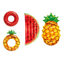 Bestway Watermelon Pineapple Inflatable Floating Swimming Ring Beach Water Pool Party Toy