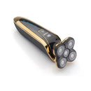 Jinding RQ5580 Five Heads Floating Seamless Veneer Electric Shaver Double Ring Net