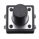 100pcs Momentary Tactile Push Button Switch 12x12x12mm