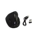 Wowpen CM0008 2.4GHz 1200dpi Wireless Rechargeable Optical Mouse Ergonomic Design for Laptops Tablets