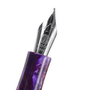 Moonman C1 Eye Dropper Filling Fountain Pen Fully Transparent Large-Capacity Ink Storing with Converter 0.6mm Nib Fashion Gift