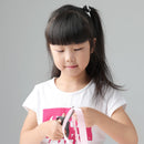 2pcs Titanium-plated Scissors Black Sharp Sets Non-slip Tools Kit