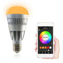 E26 10W RGBW Wireless bluetooth Smart LED Light Bulb APP Control AC110V