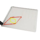 C-Type White Silicone Design Mat with Basic Template + Insulation Silicone Finger Caps Kit 3D Printing Pen Drawing Tools