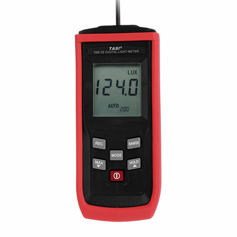 TA8133 Handheld Digital Luxmeter illuminance Photometer Light Meter 200000Lux Lux/FC illuminometer