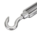 6Pcs Stainless Steel Sun Shade Sail Accessories Fixing Fittings Kit Patio Garden Canopy Tools Replacement Accessories