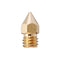 5PCS 3mm/0.4mm Copper MK8 Thread Extruder Nozzle For 3D Printer