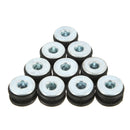 10pcs Motorcycle Rubber Grommets Bolt For Honda/Yamaha/Suzuki/Kawasaki Fairings