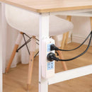 Free of Punch Power Strip Fixator Non-trace Plug Board Socket Wall Holder for Home