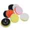 10pcs 3/4/5/6/7 Inch Buffing Waxing Polishing Sponge Pads Kit Set for Car Polisher Drill