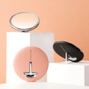 Jordan&Judy LED Light Mini Makeup Mirrors Compact Pocket Cosmetic Mirror Travel Portable Mirror Magnifying Foldable LED Mirrors