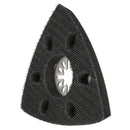 90mm Six Holes Stainless Steel Triangular Sand Disc Saw Blade Oscillating Multitool