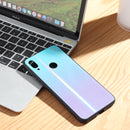 Bakeey Aurora Gradient Anti-scratch Tempered Glass Protective Case For Xiaomi Redmi Note 7 / Redmi Note 7 Pro