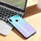 Bakeey Aurora Gradient Anti-scratch Tempered Glass Protective Case For Xiaomi Redmi Note 7 / Redmi Note 7 Pro
