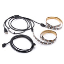 2PCS 50cm 5050 RGB USB LED Strip Light Bar TV Background Lighting Non-waterproof DC5V