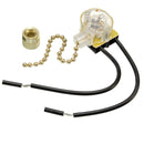 Universal Ceiling Fan Wall Light Replacement Pull Chain BRASS Switch Control