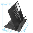 Foldable Cookery Book Stand Desk Reading Rest Textbook Display Holder Bookends