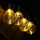 2.5M 5M AC220V Outdoor Waterproof Warm White LED Globe Bulb String Light for Patio Garden Home Decor