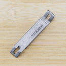TITANER Titanium Alloy Corkscrew Multifunctional EDC Tools Opener Camping Hunting EDC Survival Tools