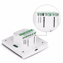 LCD Touch Screen Wall Floor Thermostat 85-250V 16A Weekly Programmable Automatic Temperature Contro