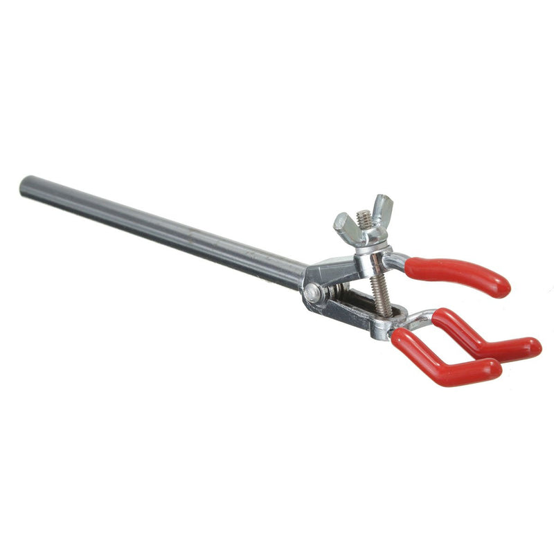 Adjustment Three Prong Lab Extension Flask Clip Clamp for Lab Stand