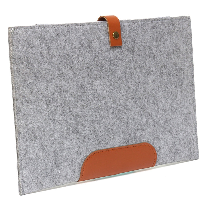 Durable Soft Felt Sleeve Case Cover with Pockets For iPad Pro 12.9 Inch