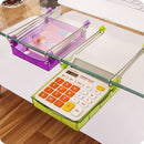 Fridge Space Saver Organizer Slide Under Shelf Rack Home Holder Storage Kitchen