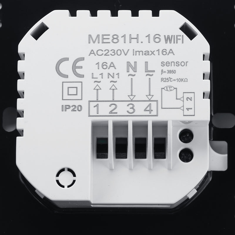 Wi-Fi Thermostat Wireless Heated Digital Temperature Controller APP Control Weekly Programmable LCD Screen App Control