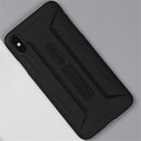NILLKIN Matte Hidden Finger Ring Holder Shockproof Back Cover Protective Case for iPhone XS MAX