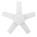 300W E27 Deformable LED Garage Light Bulb Foldable 5 Blade Ceiling Lamp Workshop Supermarket Lighting AC110-265V